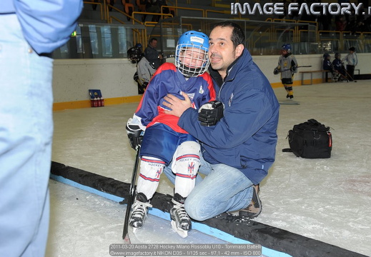 2011-03-20 Aosta - Hockey Milano Rossoblu U10